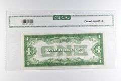 CGAI Choice Unc 64 $1 1934 US Silver Certificate Blue Seal FR-1606