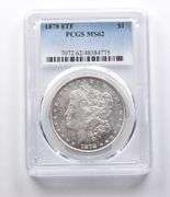 MS62 1878 8TF Morgan Silver Dollar PCGS