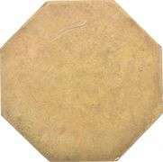 Imitation Token 1850 50 Dollar Gold Slug