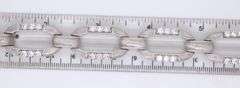 Judith Ripka diamond link bracelet in sterling silver