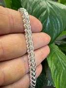 Sterling Silver Men's Franco Chain 4.6mm Solid 925 Italy New Necklace 26"