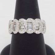 Intricate 1.15CTW Diamond Band Ring