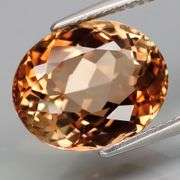 High grade 7.39ct eye clean Imperial Topaz