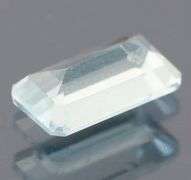Gorgeous .90ct untreated platinum blue Aquamarine