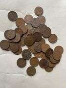 50 1900 Era Indian Cents.