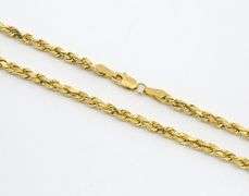 Popular Diamond Cut Rope Necklace