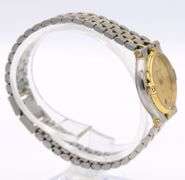 Gucci 2 tone quartz champagne dial watch