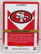 Brock Purdy 2022 Panini Rookie Football Card