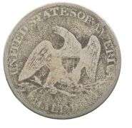 No Date Seated Liberty Half Dollar Contemporary Counterfeit