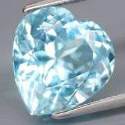 Bright! 4.99ct eye clean baby blue Topaz