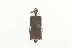Sterling Silver Heart Red Enamel Mouse Trap Cute Retro Charm/Pendant