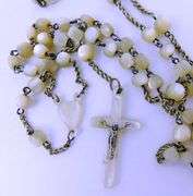 Early Mother of Pearl Rosary