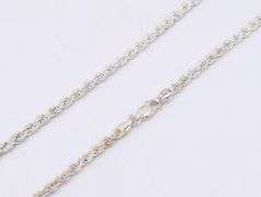 Lot of 2 sterling silver chains