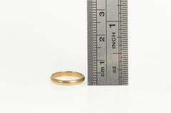 10K Rose Gold Art Deco 2.2mm Rounded Baby Child Ring