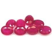 Gorgeous 12.07ct violet red Ruby set