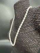 Sterling Silver Heavy Diamond-Cut Rope Chain 7mm Solid 925 Italy New Men's Necklace 22"