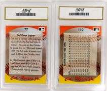 2 Graded Cal Ripken, Jr. Baseball Cards, 10 Gem MT