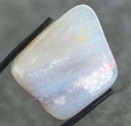 Stunning 44.59ct untreated patterned Opalized Agate