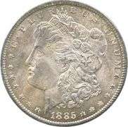 1885-O Morgan Silver Dollar Beautifully Toned