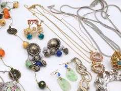 Group lot of costume jewelry