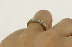 14K Yellow Gold 0.25 Ctw Scalloped Wedding Band Ring