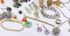Group lot of costume jewelry