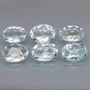 Glittering 3.49ct untreated platinum blue Aquamarine set