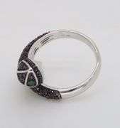 EFFY Black Diamond Snake Ring