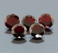 Stunning 18.49ct 5 piece untreated Garnet set