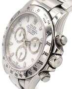 Rolex Cosmograph Daytona 116520, 40mm, White Dial, Stainless Steel W/ Box & Papers