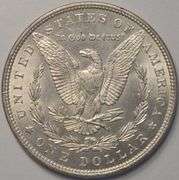 1887 Morgan Silver Dollar BU