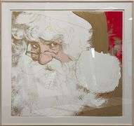 Auction Feature: One of Andy Warhol's Most Sought After Artwork, 'Santa Claus'.
