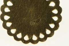 18K Yellow Gold Saudi Arabian Crest Travel Souvenir Charm/Pendant