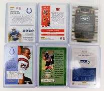 6 NFL Rookie Greats Football Cards