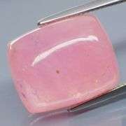 Elegant 24.56ct pink Morganite cabochon