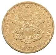 1865-S $20 Liberty Head Gold Double Eagle
