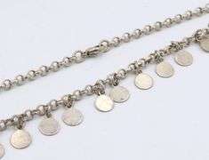 Vintage 925 sterling silver dangle necklace