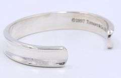 925 Sterling Silver Tiffany & CO 1837 cuff bangle