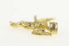 10K Yellow Gold Guardian Angel Vintage Protection Charm/Pendant