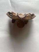 Mexican Copper Ashtray 1960 s with 5 Centavo Coins