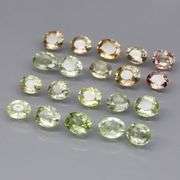 Fancy color 3.64ct Heated Only Sapphire set