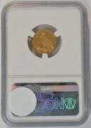 Choice BU Key Date 1914 US $2.50 Indian Gold Piece. NGC MS61