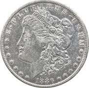 1886-O Morgan Silver Dollar VAM-1A Clashed E