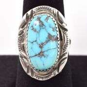 Sterling Silver Turquoise Gemstone Ring
