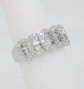Intricate 1.15CTW Diamond Band Ring