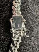 Sterling Silver Solid Miami Cuban Link Chain 6.3mm 925 Italy Box Lock Bracelet 7"