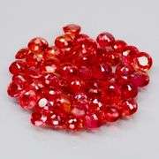 Fantastic 4.43ct diamond cut Songean Sapphire set