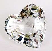 Vintage Swarovski Crystal Heart with Box