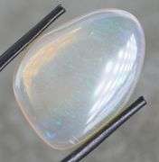Simply amazing 18.51ct free form Opalized Agate cabochon