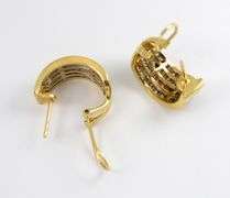 Dazzling 1 Ct. T.W. Chnnel Set Diamond Earrings